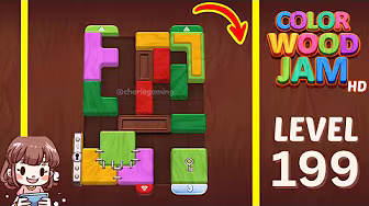 Color Wood Jam Level 199: Color Wood Jam Level 199
