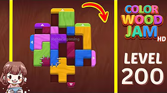Color Wood Jam Level 200: Color Wood Jam Level 200