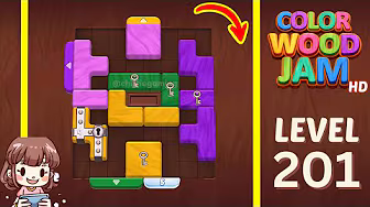 Color Wood Jam Level 201: Color Wood Jam Level 201
