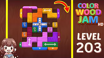 Color Wood Jam Level 203: Color Wood Jam Level 203
