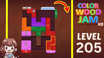 Color Wood Jam Level 205: Color Wood Jam Level 205