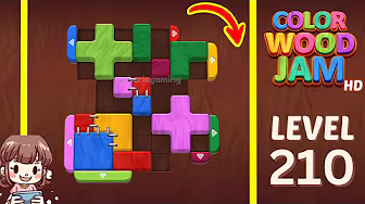 Color Wood Jam Level 210: Color Wood Jam Level 210