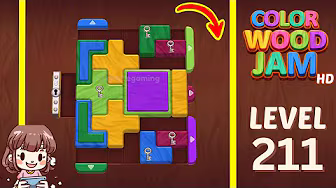 Color Wood Jam Level 211: Color Wood Jam Level 211