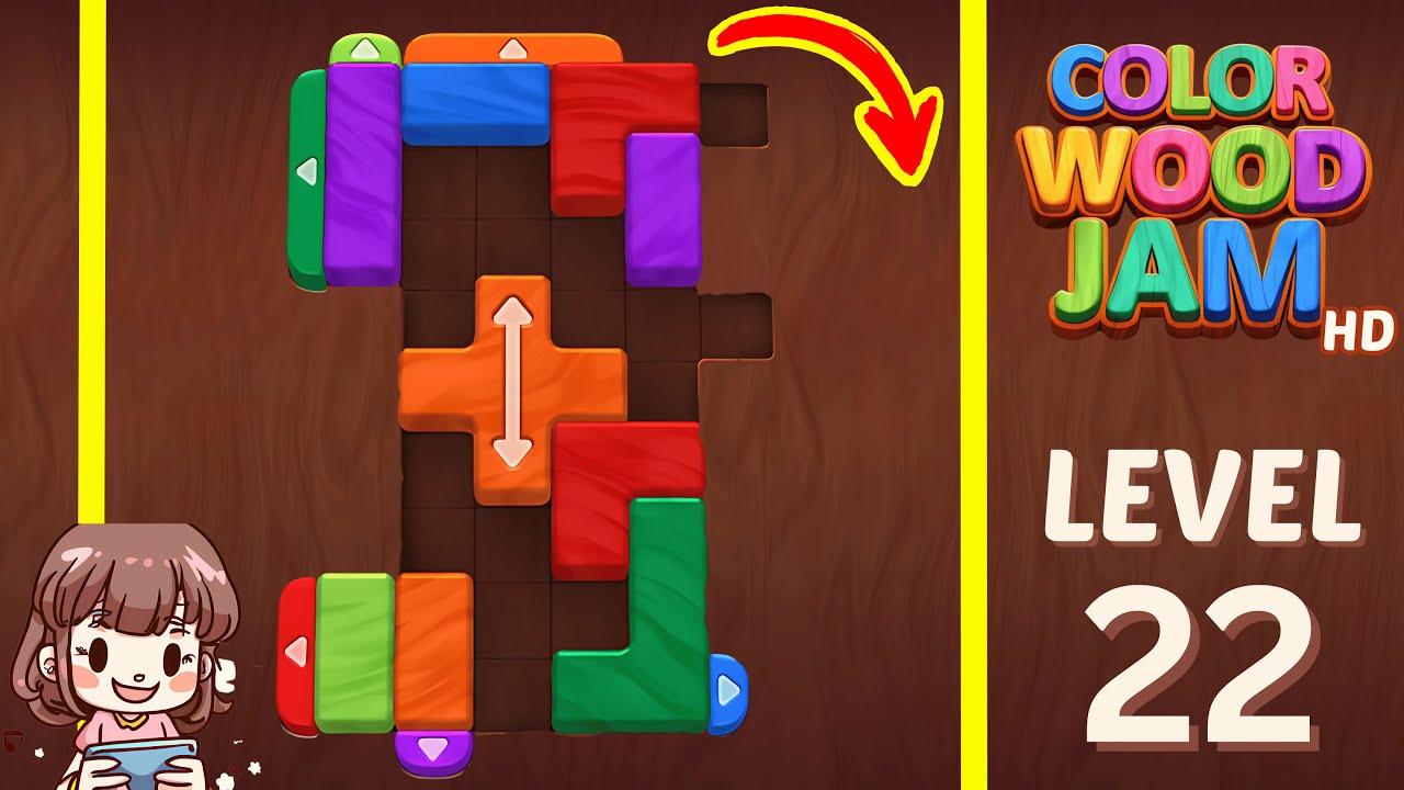 Color Wood Jam Level 22: Color Wood Jam Level 22