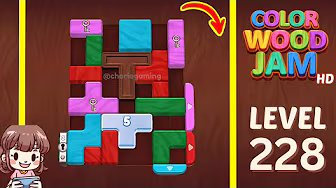 Color Wood Jam Level 228: Color Wood Jam Level 228
