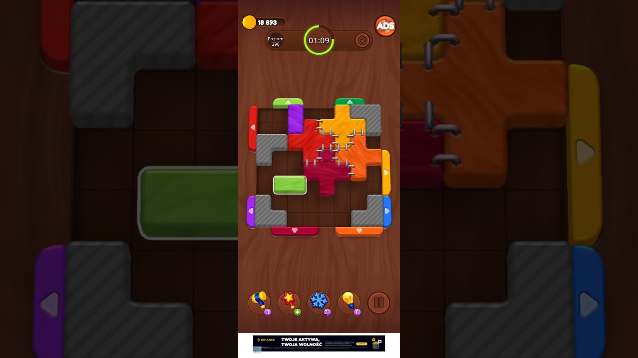Color Wood Jam Level 296: Color Wood Jam Level 296