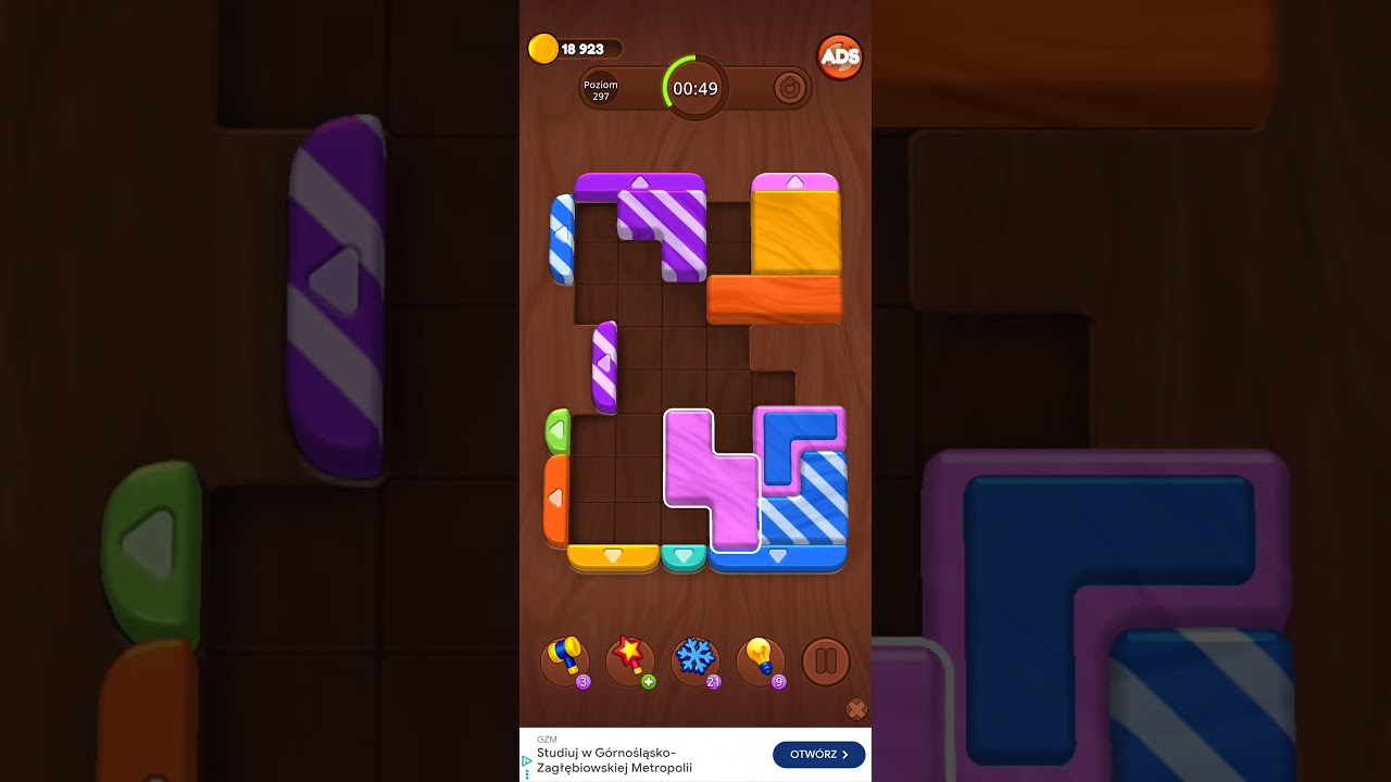 Color Wood Jam Level 297: Color Wood Jam Level 297