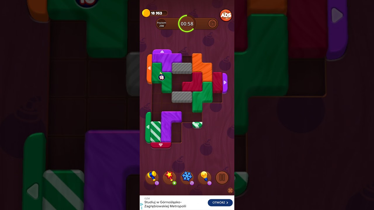 Color Wood Jam Level 298: Color Wood Jam Level 298