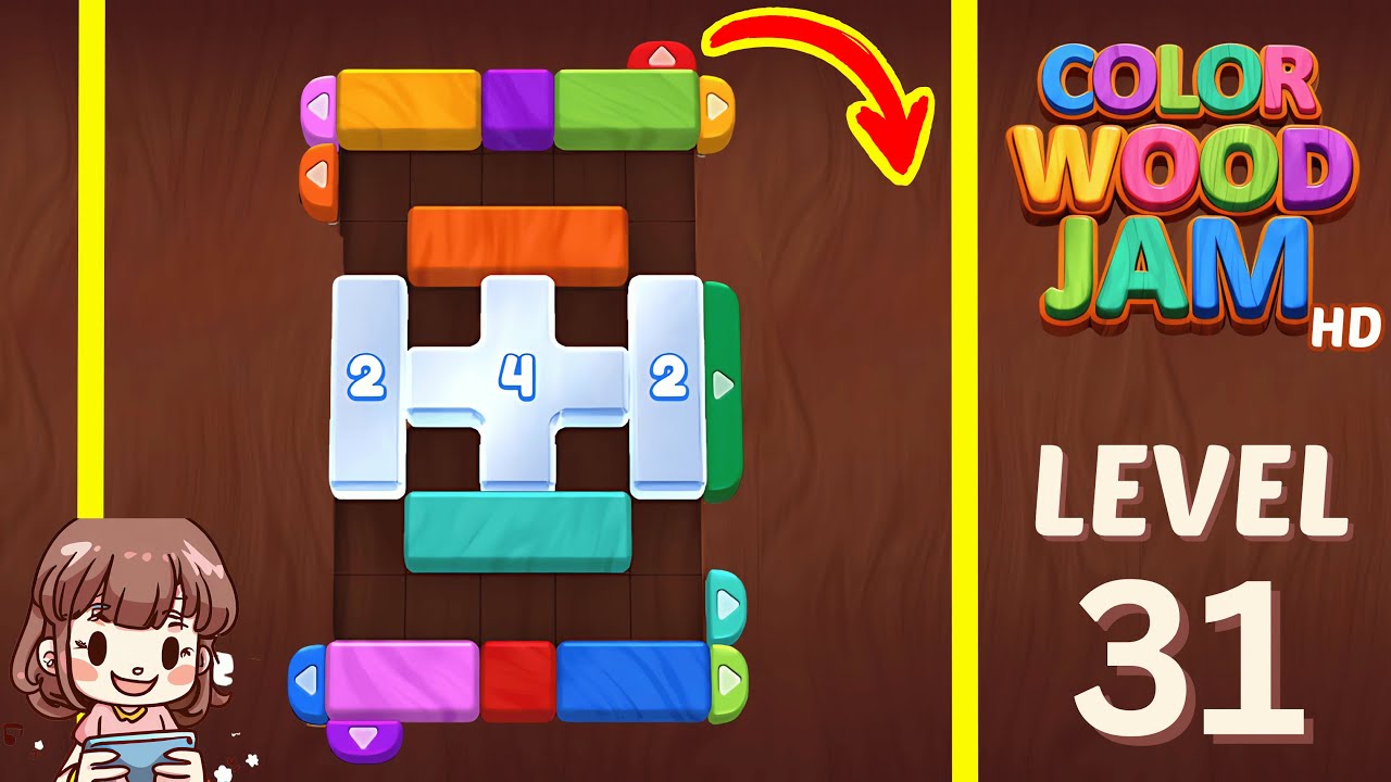 Color Wood Jam Level 31: Color Wood Jam Level 31