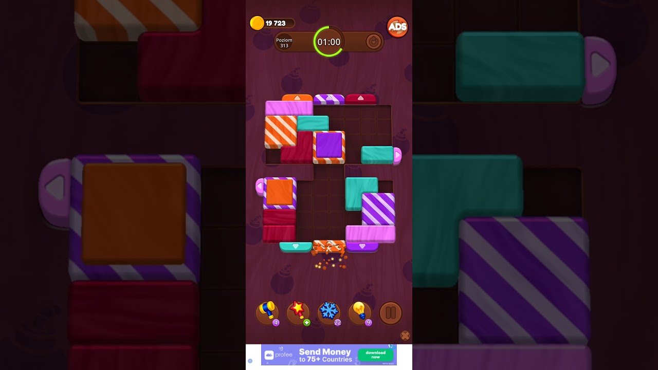 Color Wood Jam Level 313: Color Wood Jam Level 313