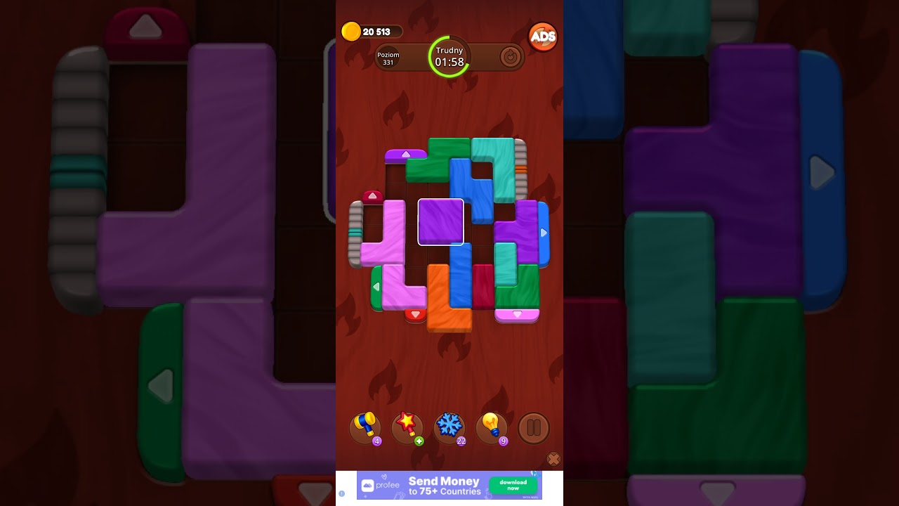 Color Wood Jam Level 331: Color Wood Jam Level 331