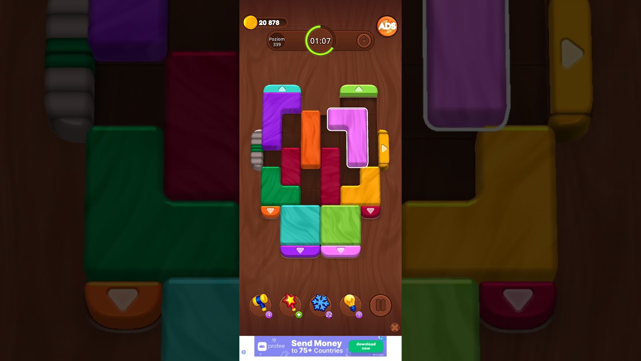 Color Wood Jam Level 339: Color Wood Jam Level 339