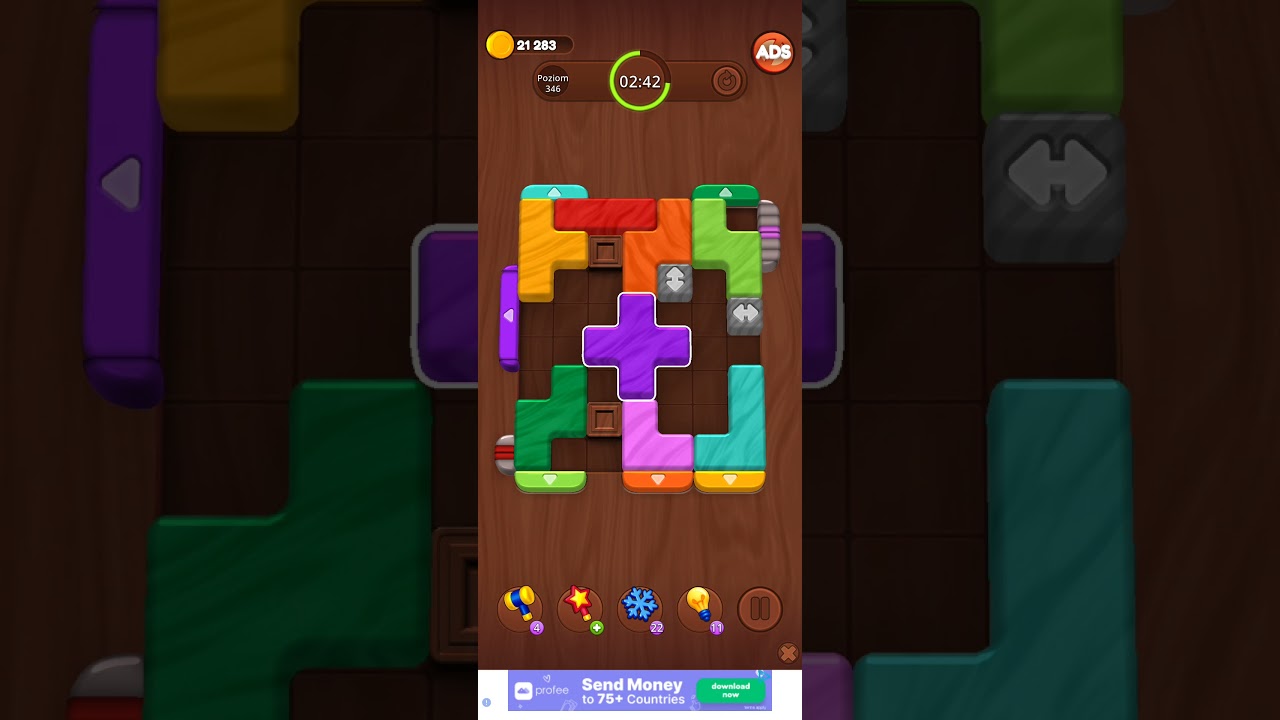 Color Wood Jam Level 346: Color Wood Jam Level 346