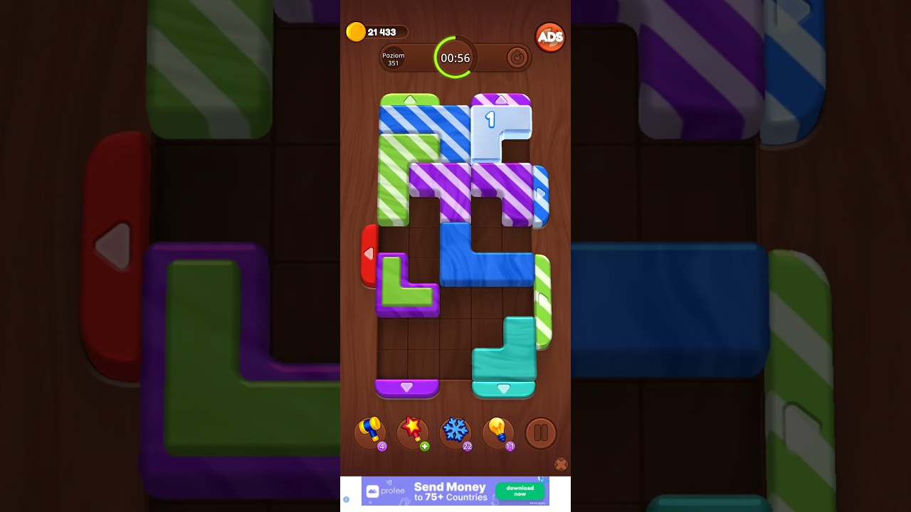 Color Wood Jam Level 351: Color Wood Jam Level 351