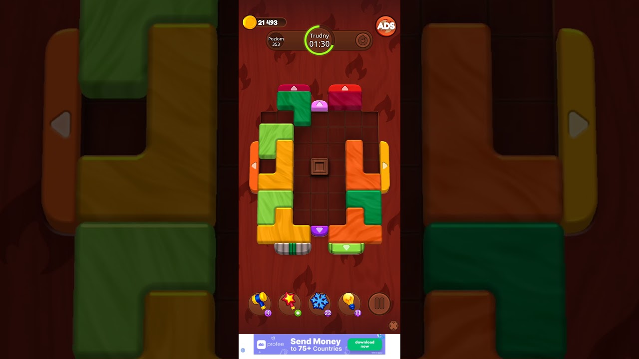 Color Wood Jam Level 353: Color Wood Jam Level 353