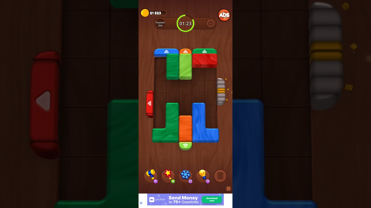 Color Wood Jam Level 354: Color Wood Jam Level 354