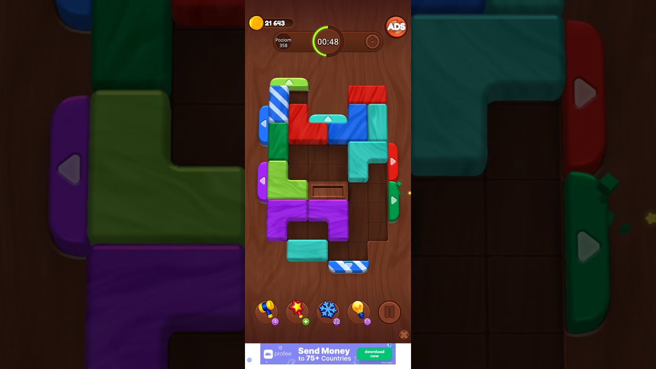 Color Wood Jam Level 358: Color Wood Jam Level 358