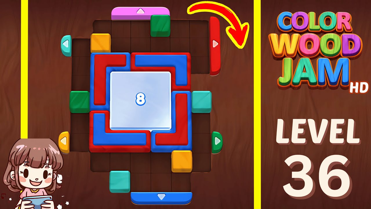 Color Wood Jam Level 36: Color Wood Jam Level 36