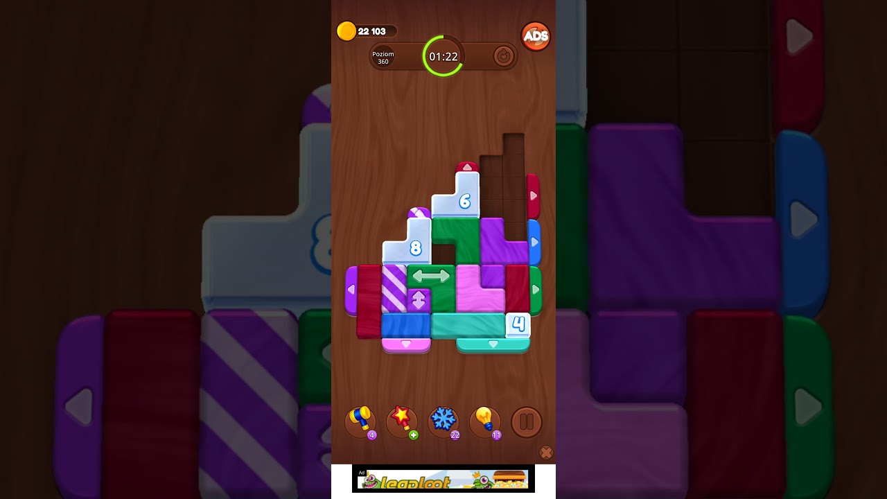 Color Wood Jam Level 360: Color Wood Jam Level 360