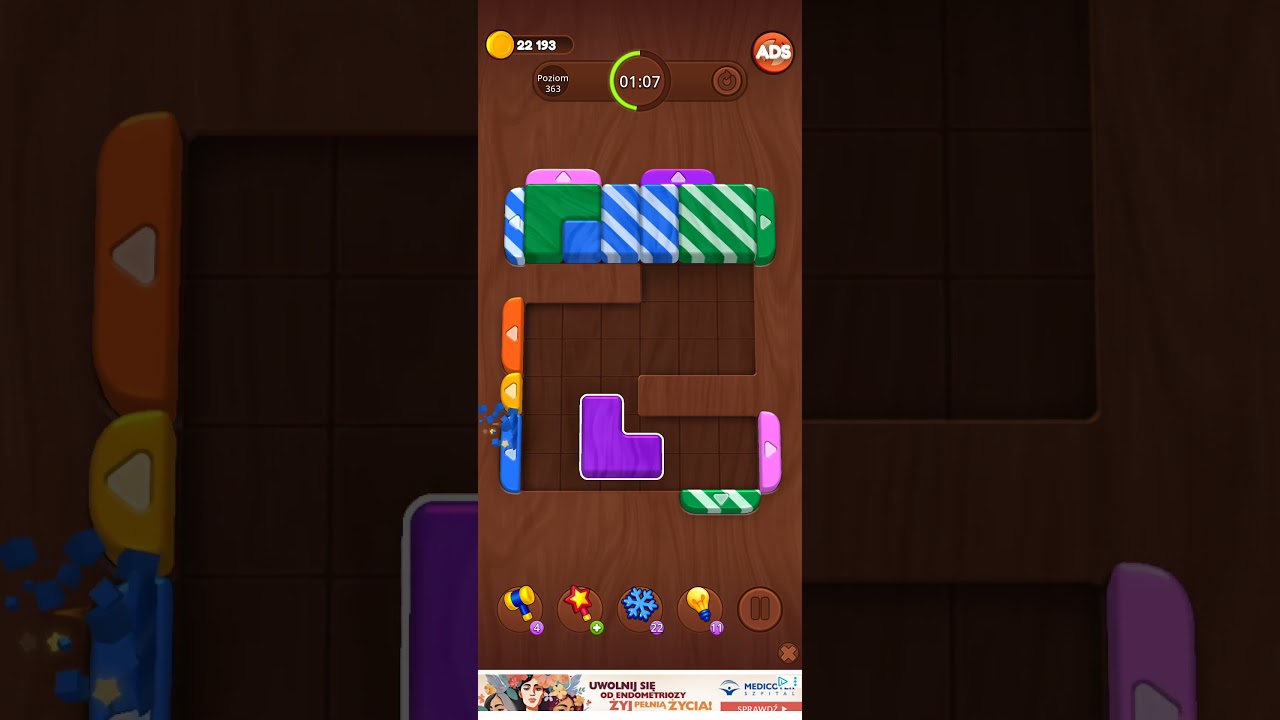 Color Wood Jam Level 363: Color Wood Jam Level 363