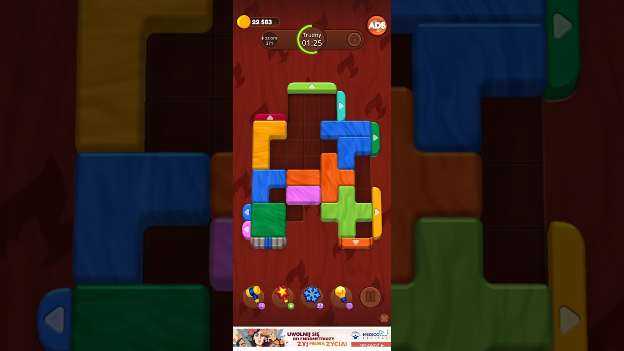 Color Wood Jam Level 371: Color Wood Jam Level 371