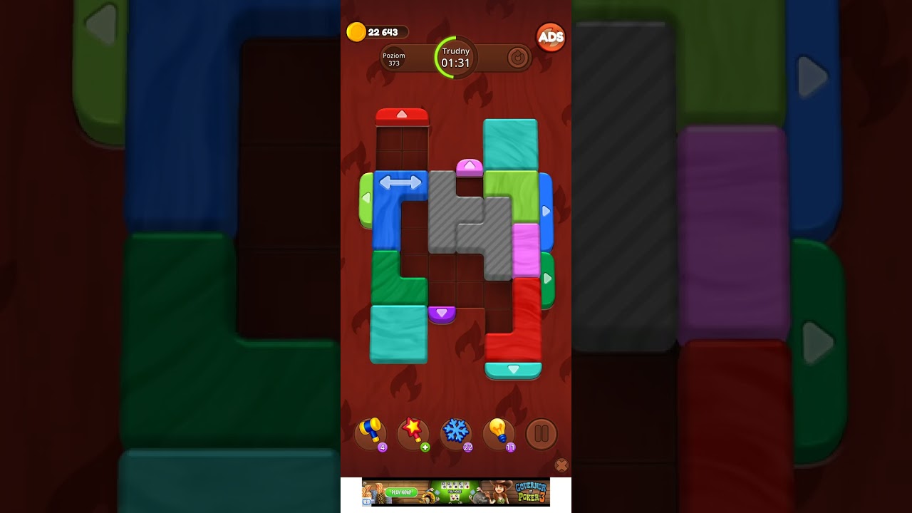 Color Wood Jam Level 373: Color Wood Jam Level 373
