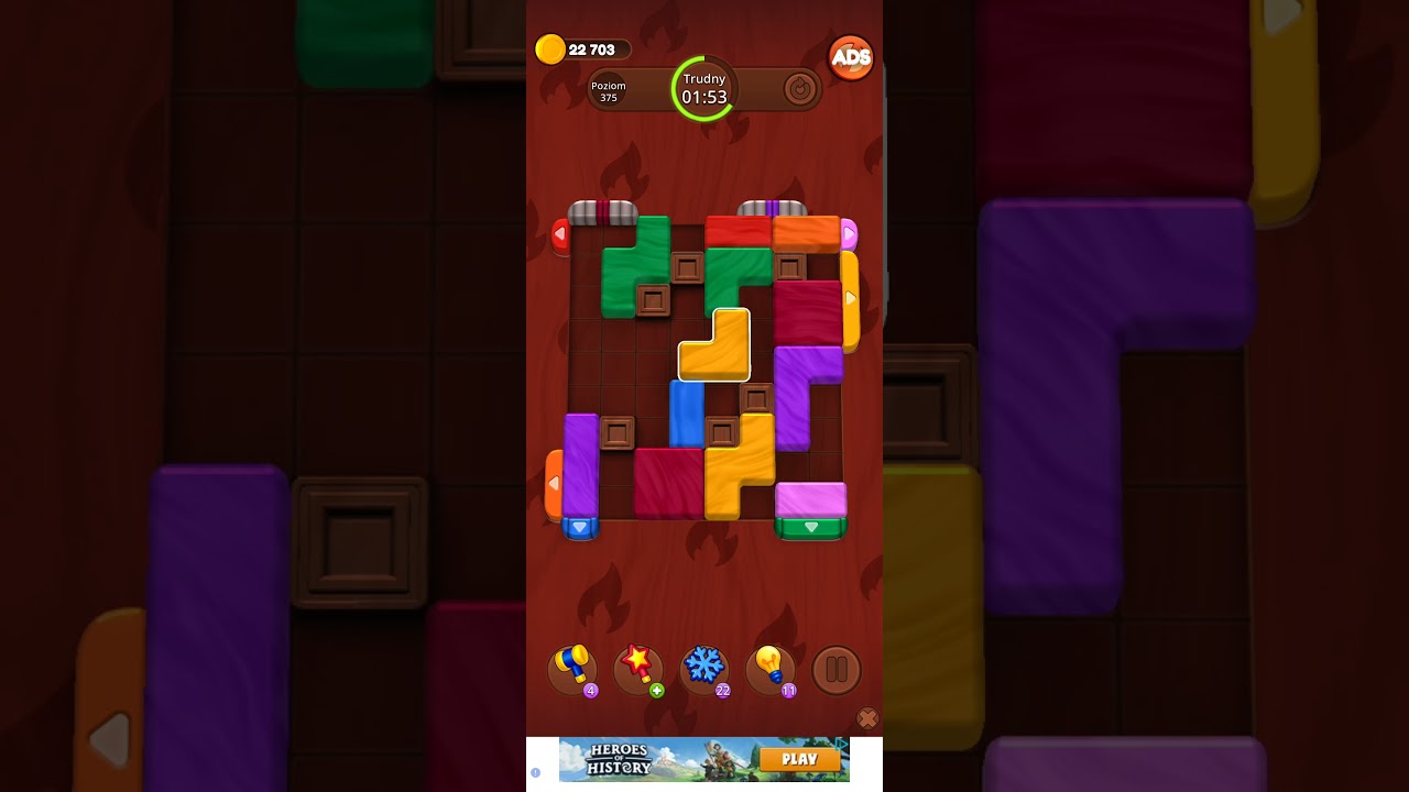 Color Wood Jam Level 375: Color Wood Jam Level 375