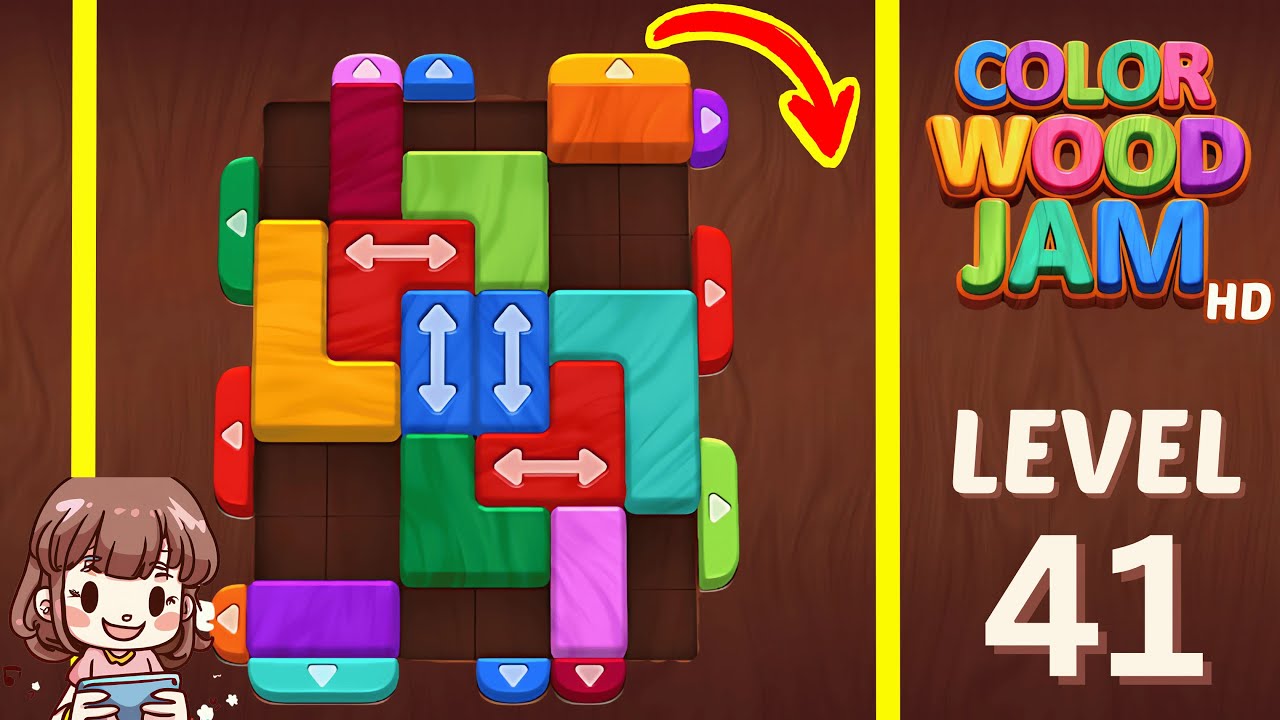 Color Wood Jam Level 41: Color Wood Jam Level 41