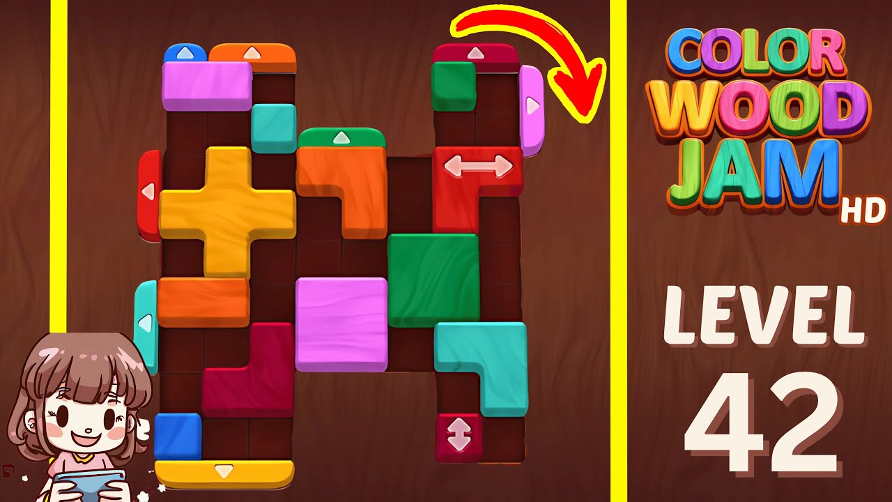 Color Wood Jam Level 42: Color Wood Jam Level 42