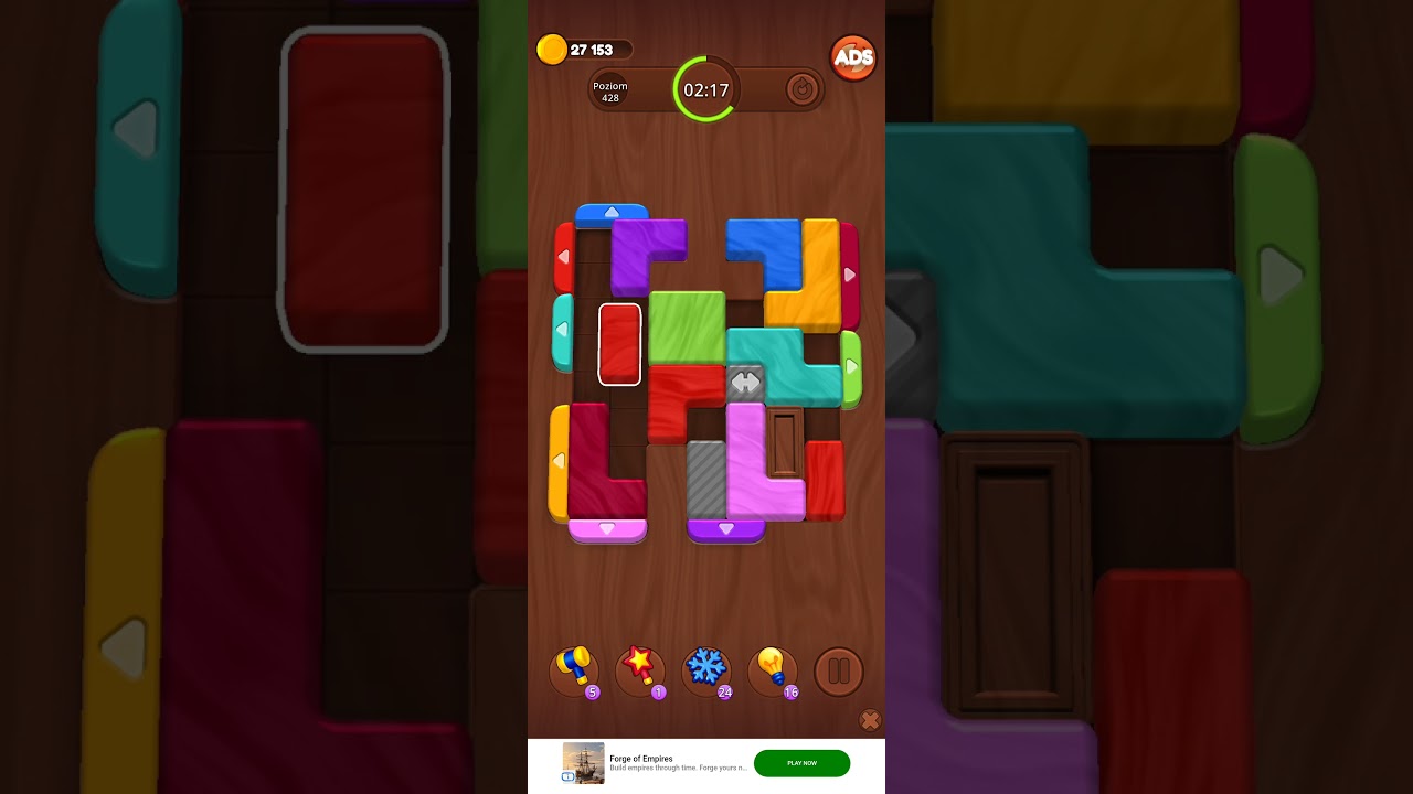 Color Wood Jam Level 428: Color Wood Jam Level 428