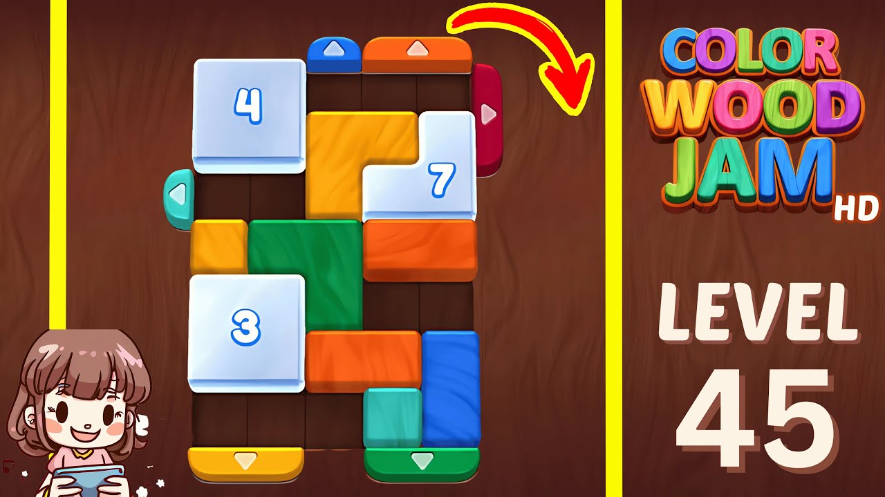Color Wood Jam Level 45: Color Wood Jam Level 45