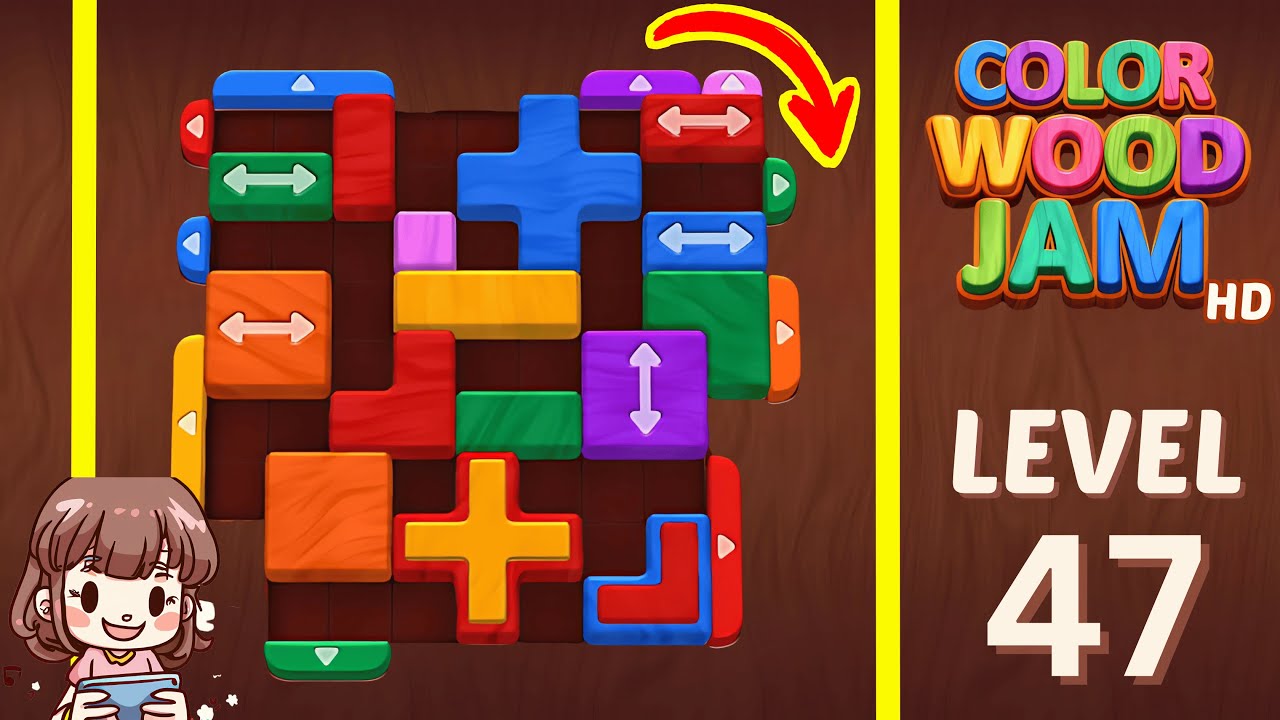 Color Wood Jam Level 47: Color Wood Jam Level 47