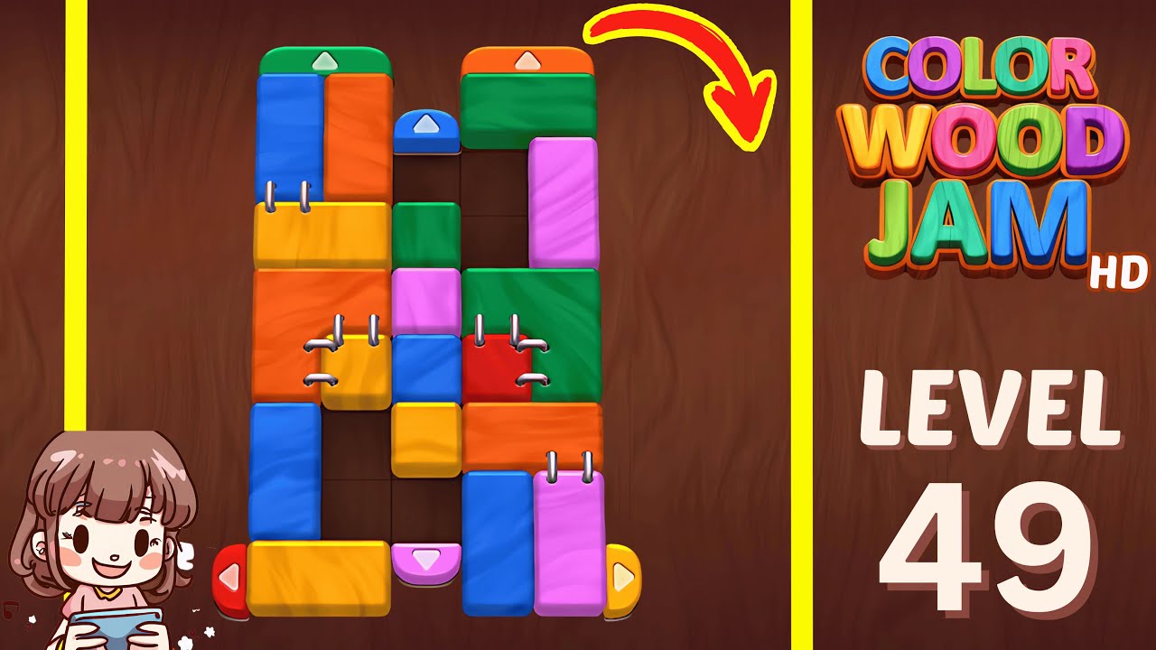 Color Wood Jam Level 49: Color Wood Jam Level 49
