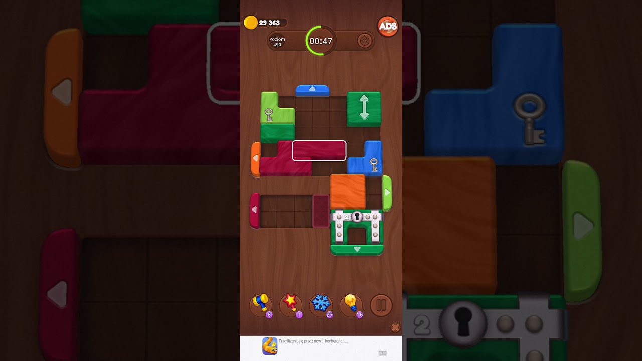 Color Wood Jam Level 490: Color Wood Jam Level 490