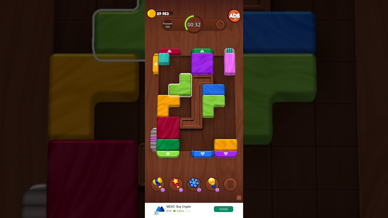 Color Wood Jam Level 500: Color Wood Jam Level 500