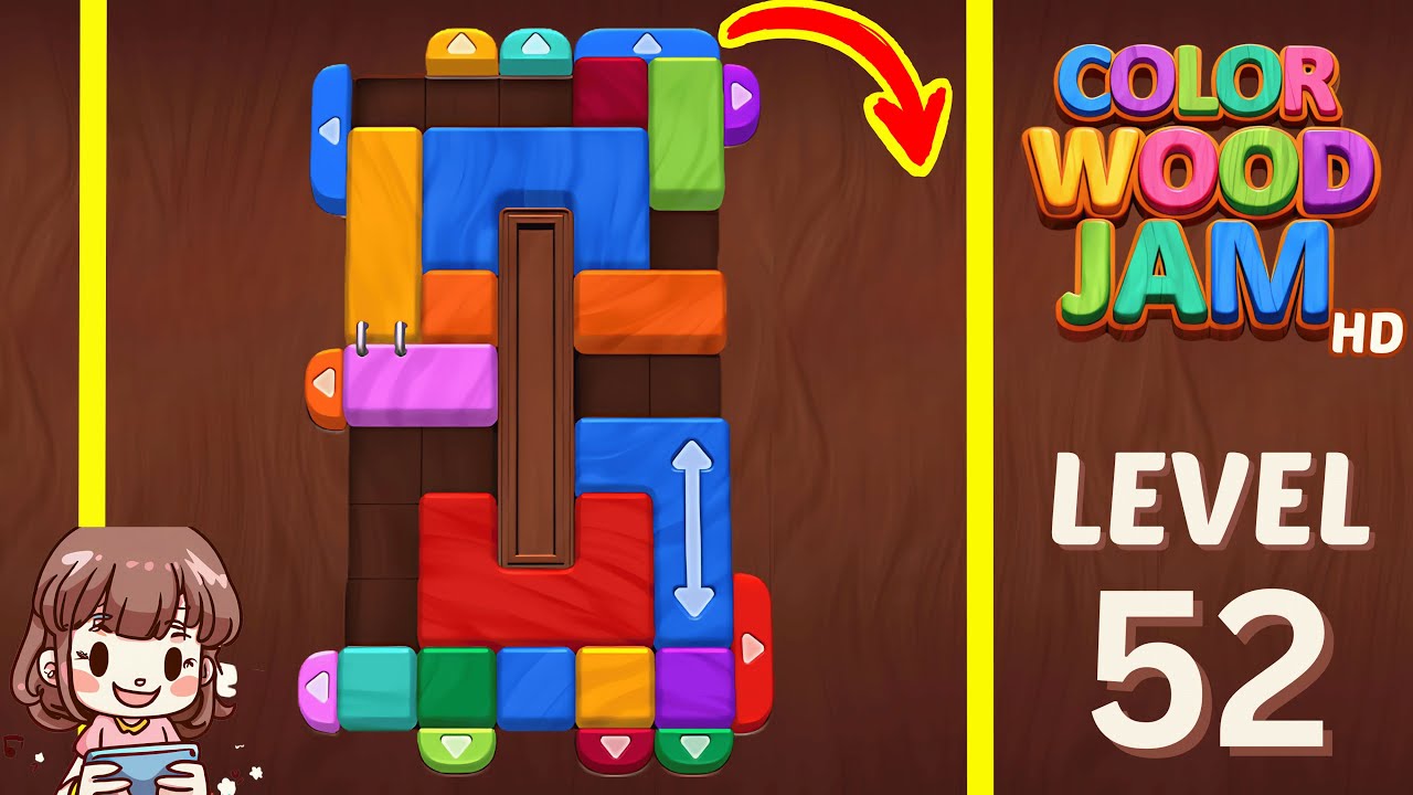 Color Wood Jam Level 52: Color Wood Jam Level 52
