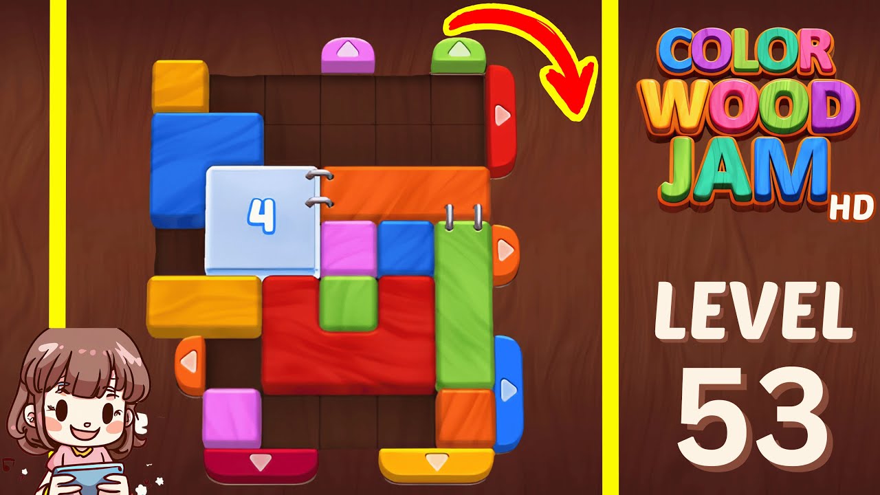 Color Wood Jam Level 53: Color Wood Jam Level 53