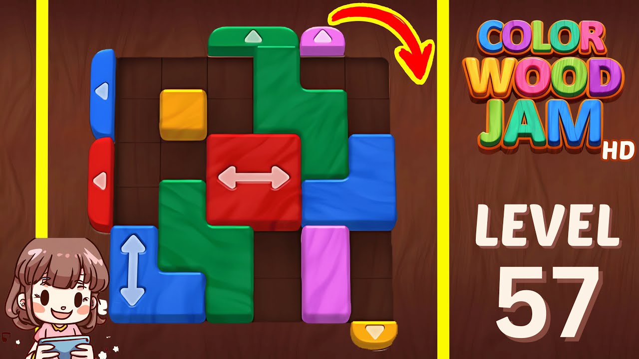 Color Wood Jam Level 57: Color Wood Jam Level 57