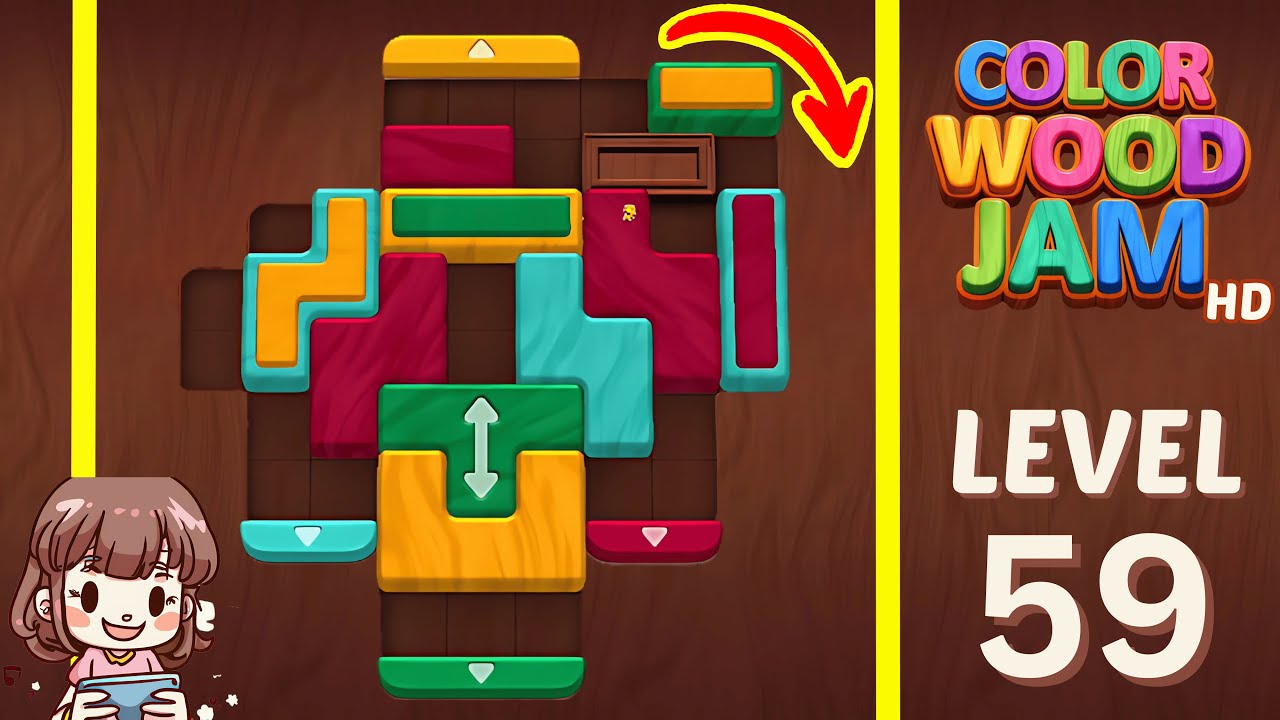 Color Wood Jam Level 59: Color Wood Jam Level 59