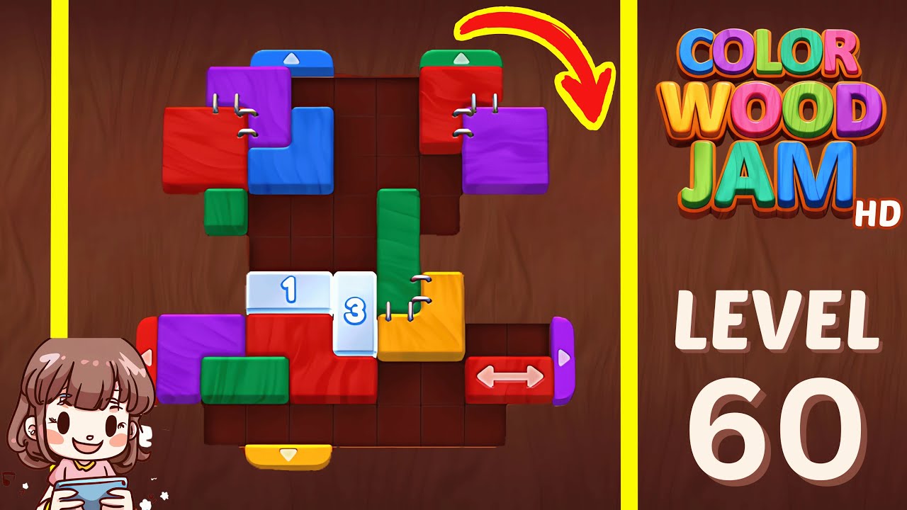 Color Wood Jam Level 60: Color Wood Jam Level 60