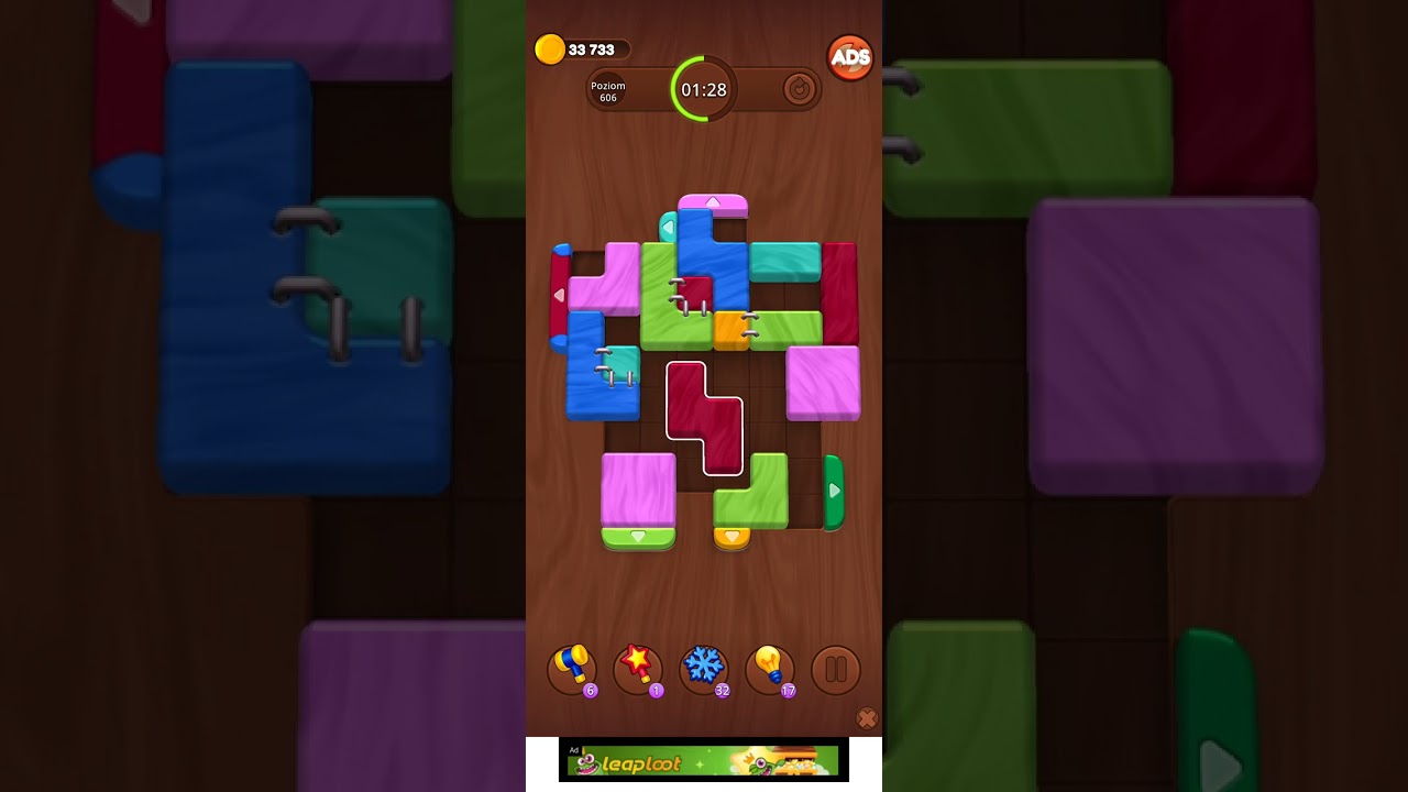Color Wood Jam Level 606: Color Wood Jam Level 606