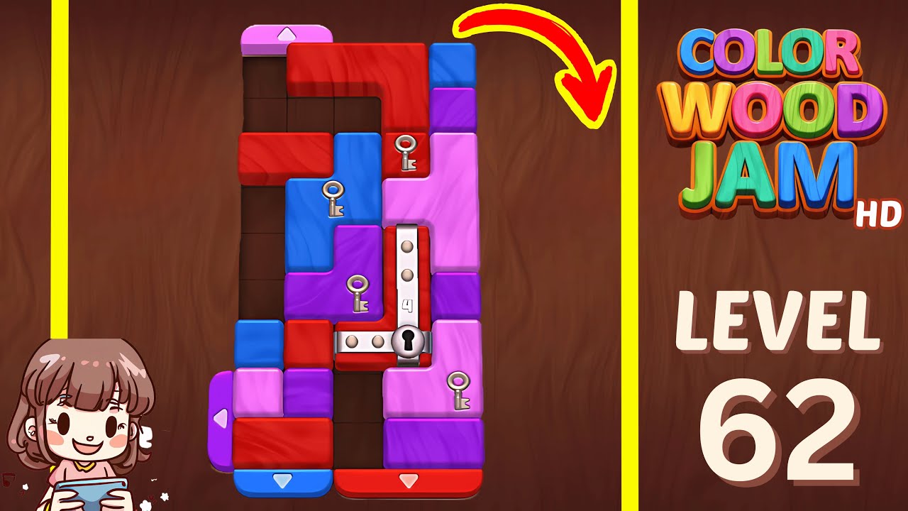 Color Wood Jam Level 62: Color Wood Jam Level 62