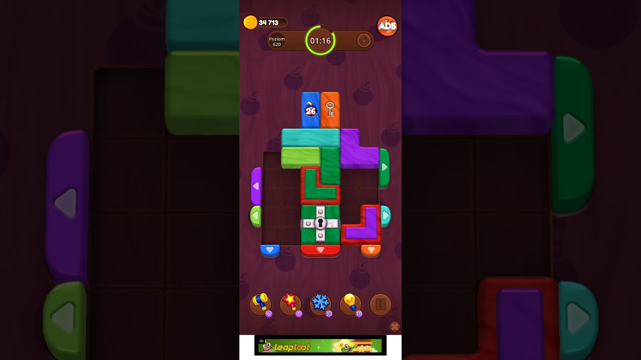 Color Wood Jam Level 620: Color Wood Jam Level 620