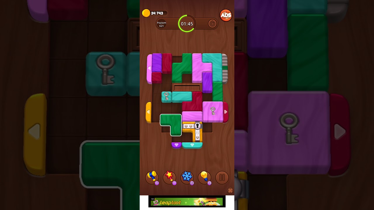 Color Wood Jam Level 621: Color Wood Jam Level 621