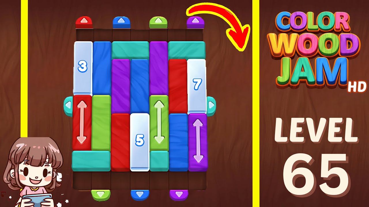 Color Wood Jam Level 65: Color Wood Jam Level 65