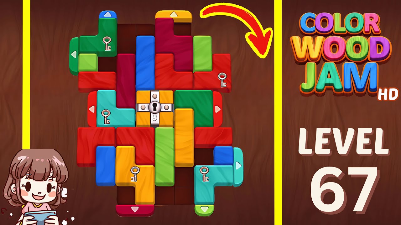 Color Wood Jam Level 67: Color Wood Jam Level 67