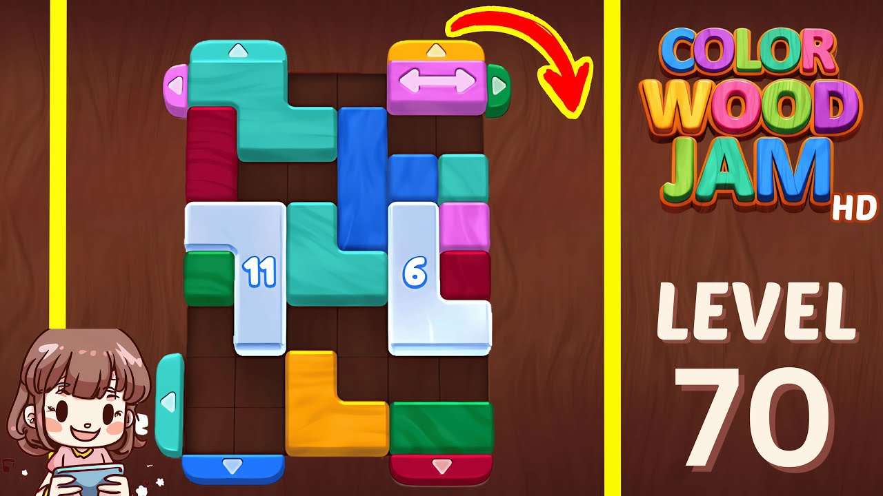Color Wood Jam Level 70: Color Wood Jam Level 70