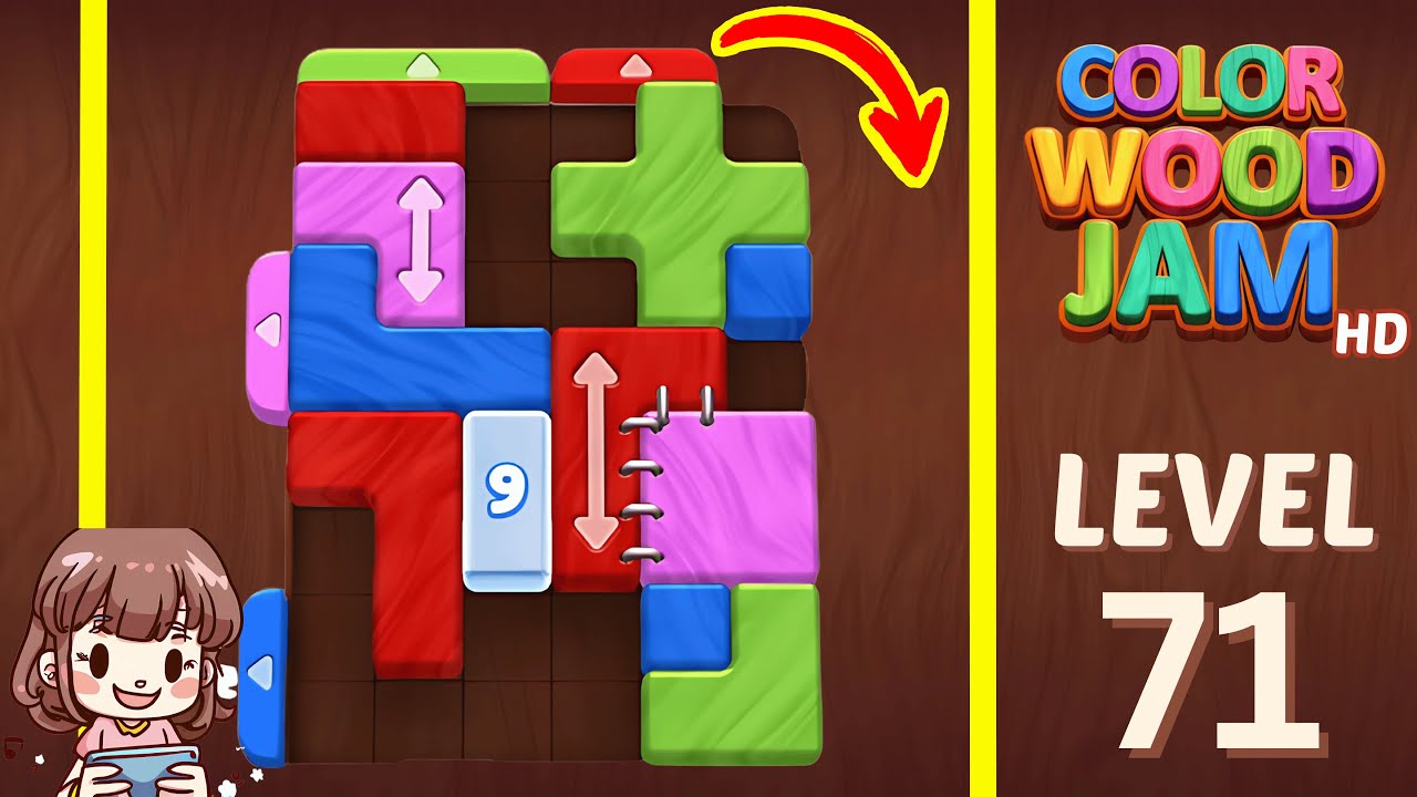 Color Wood Jam Level 71: Color Wood Jam Level 71