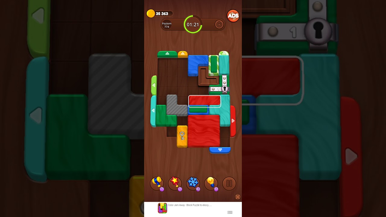 Color Wood Jam Level 774: Color Wood Jam Level 774