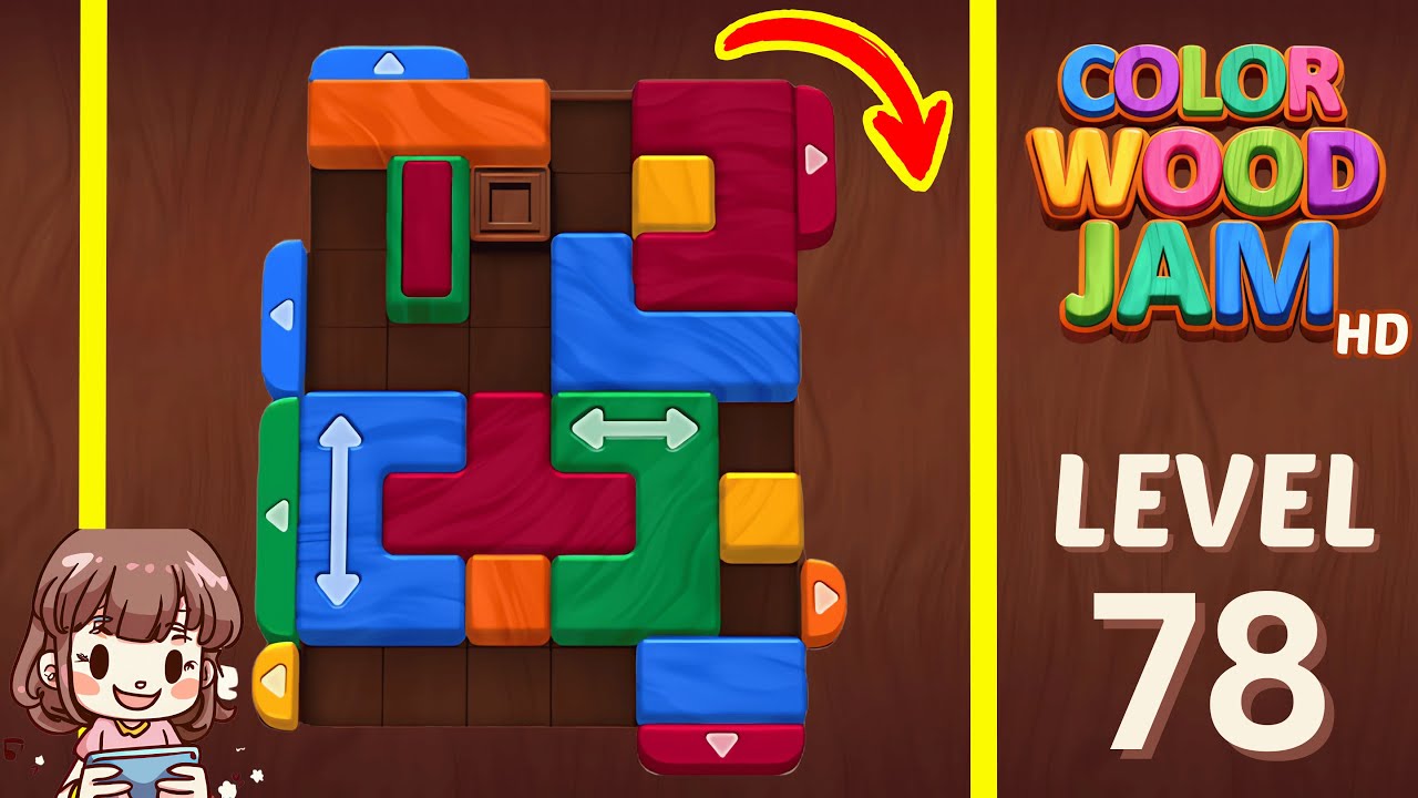 Color Wood Jam Level 78: Color Wood Jam Level 78